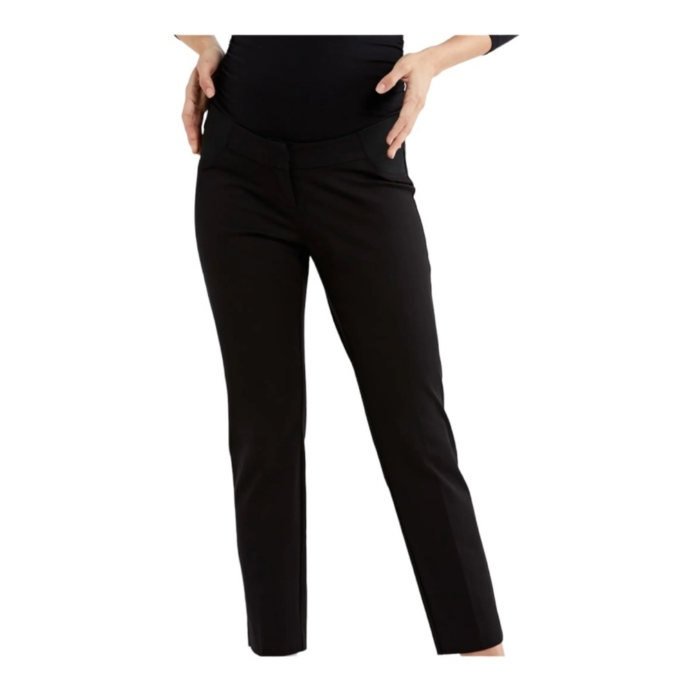 - A pea in the poo maternity seasonal basic dress pant size S black ankle …